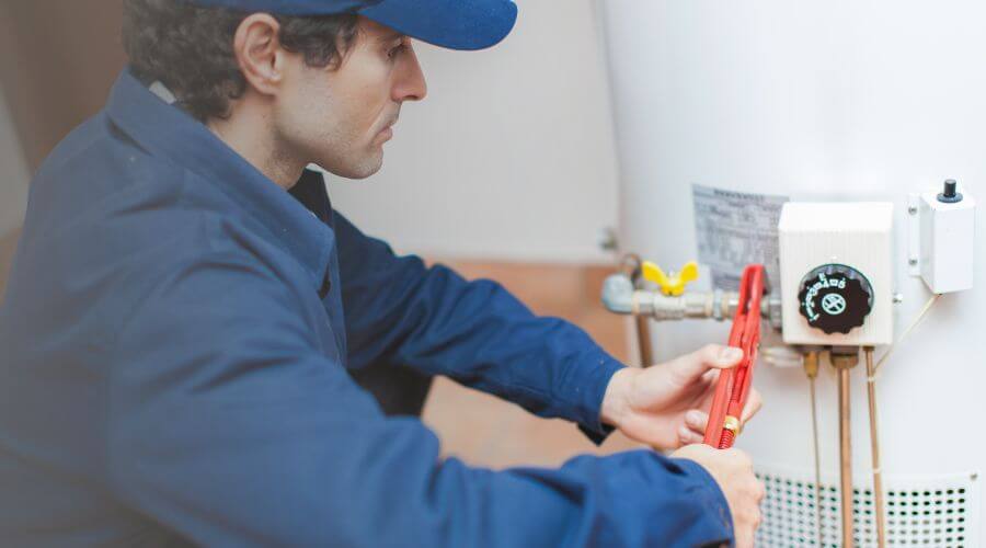 Professional water heater repair in Shirley Mills, ME